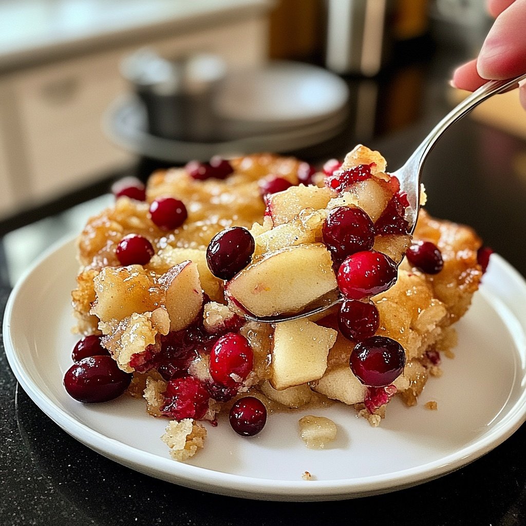 Traditionelle Cranberry-Apfel-Füllung