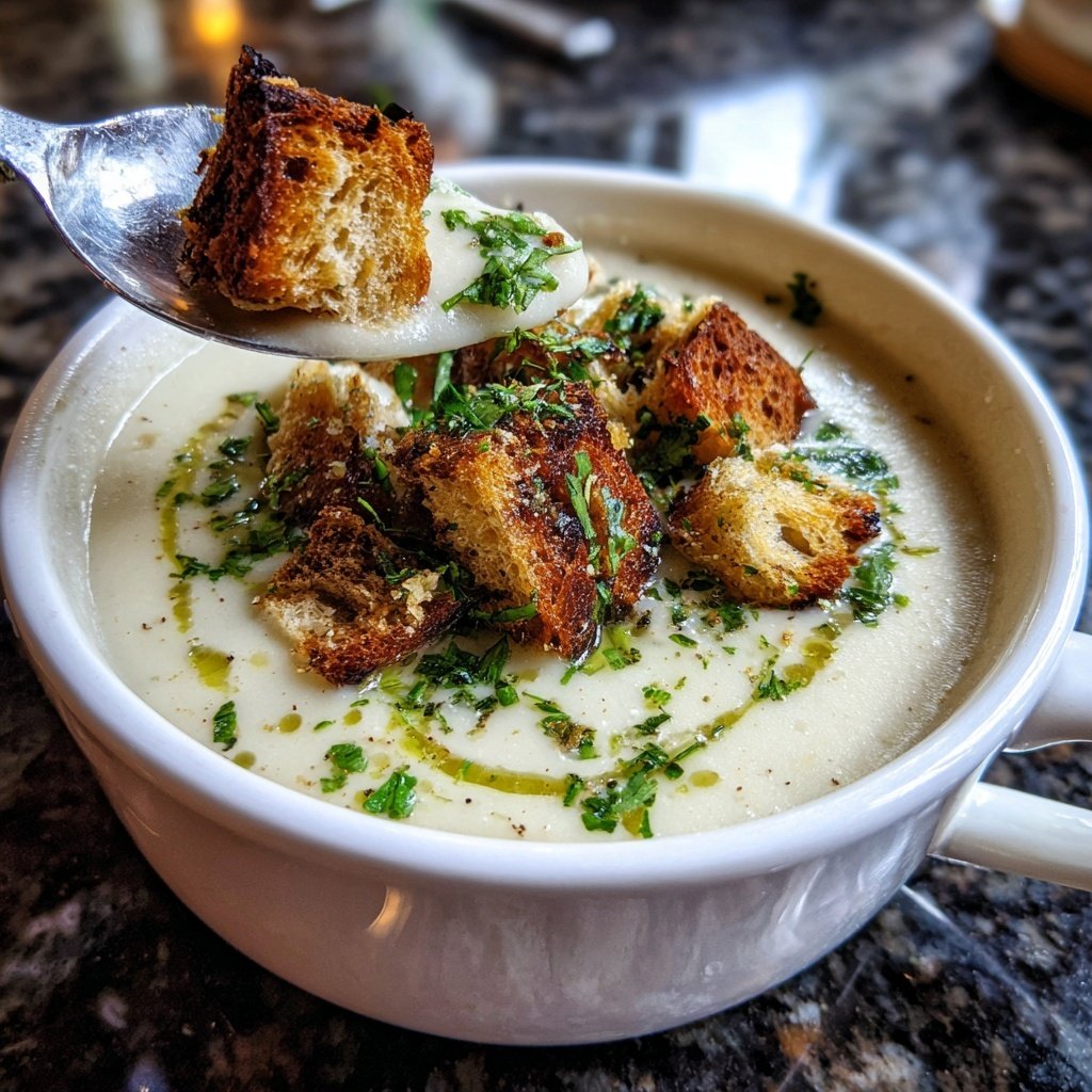 Blumenkohl Suppe Mit Sellerie