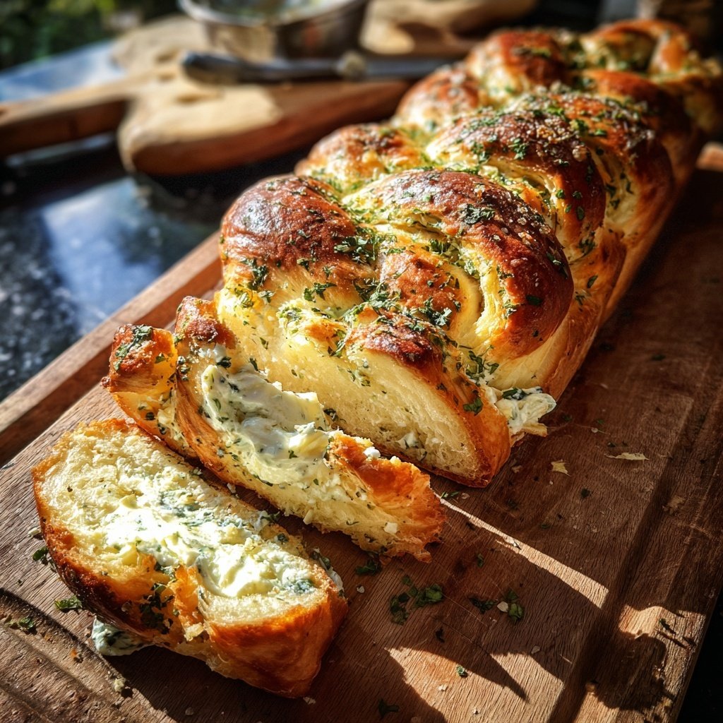 Zupfbrot Mit Kräuterquark