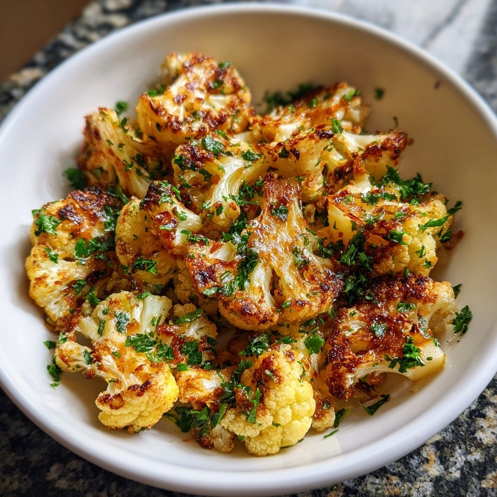 Blumenkohl mit Zitronenöl