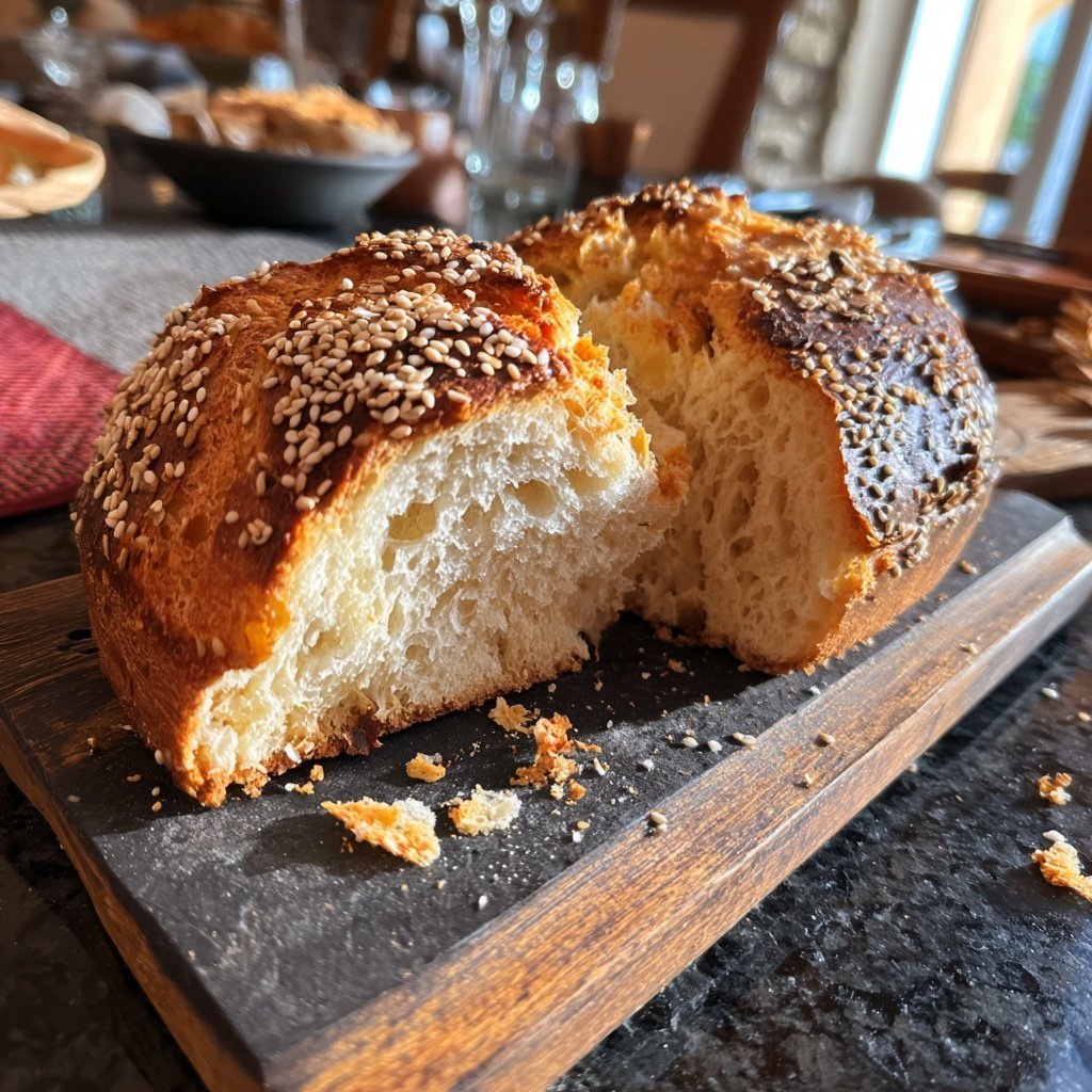 Zupfbrot Mit Sesam