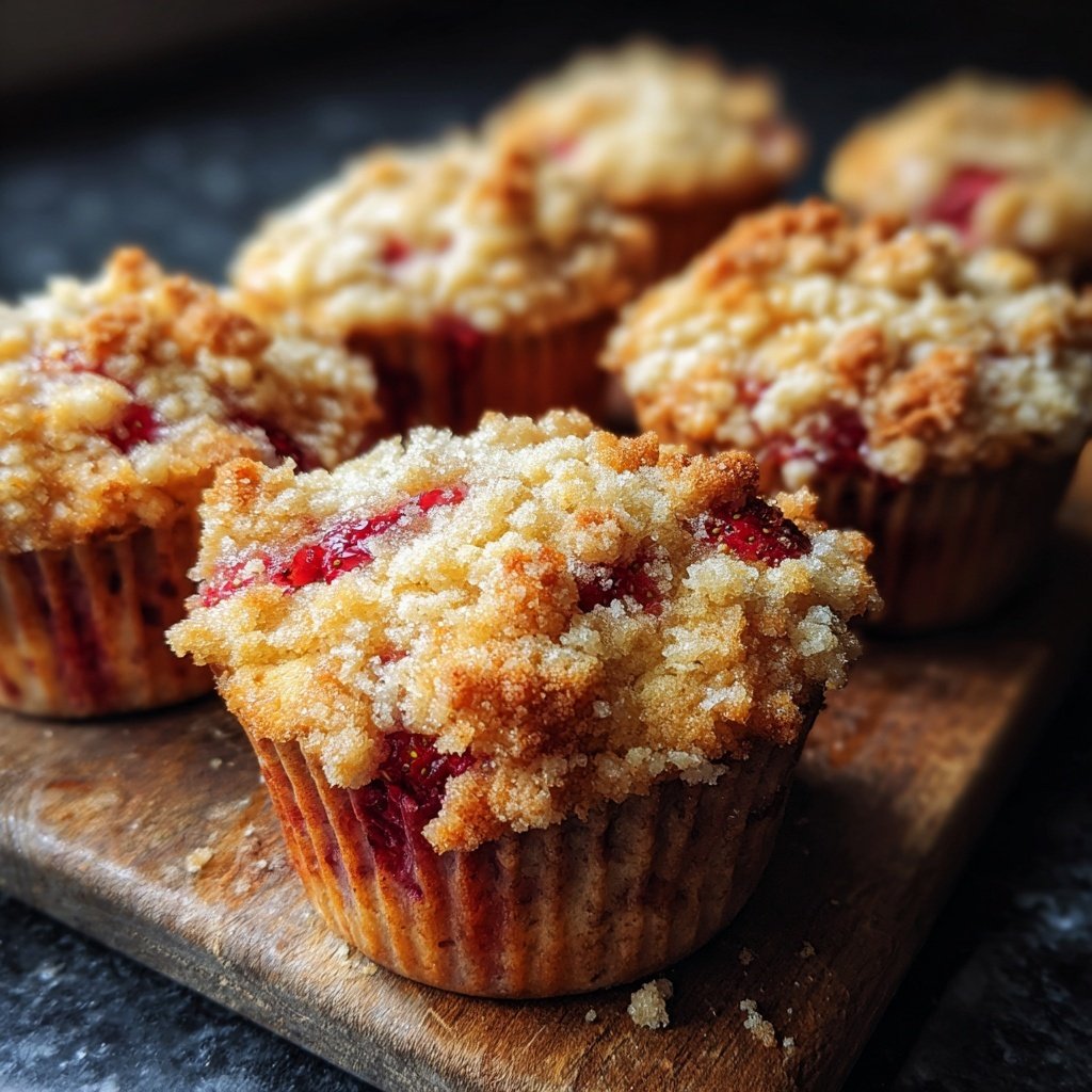Erdbeer Streusel Muffins