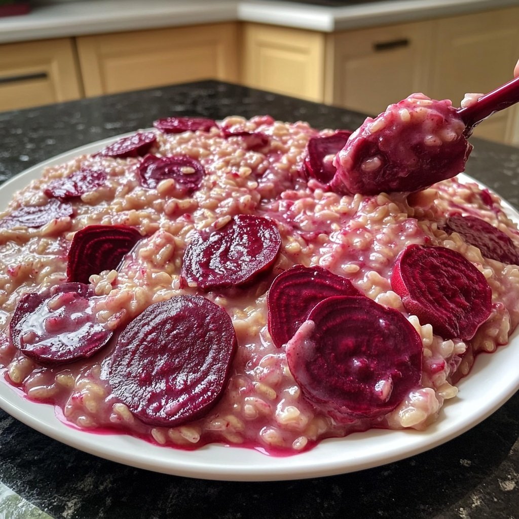 Risotto mit Roter Bete
