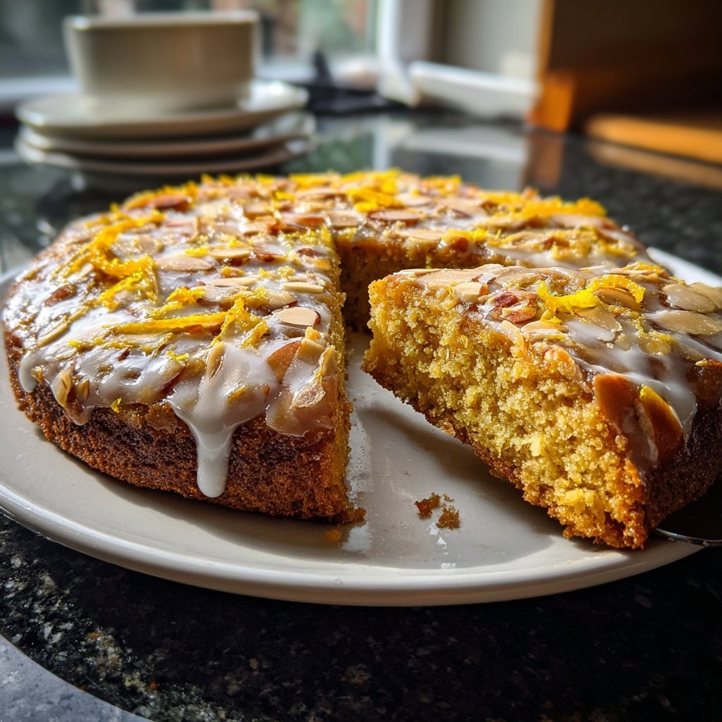 Karottenkuchen Mit Mandeln Und Orange