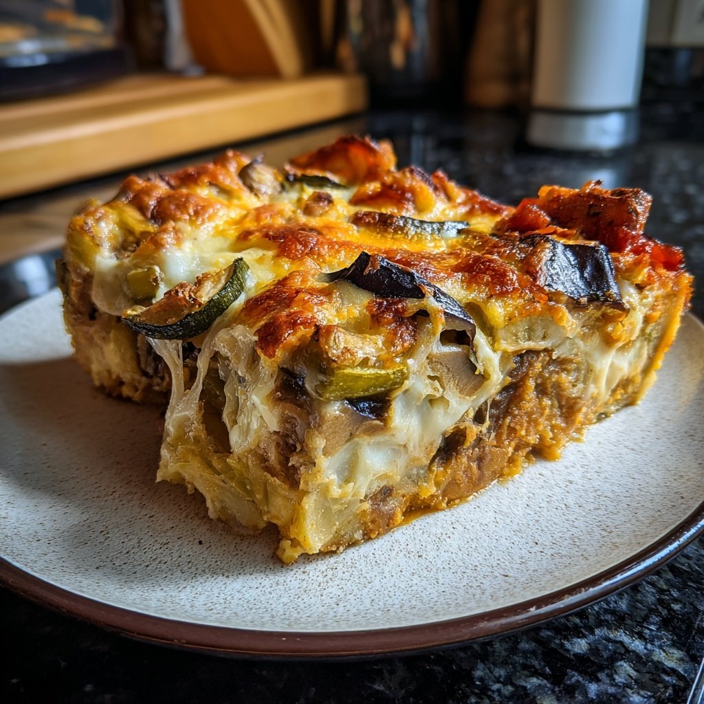 Gemüseauflauf mit Aubergine