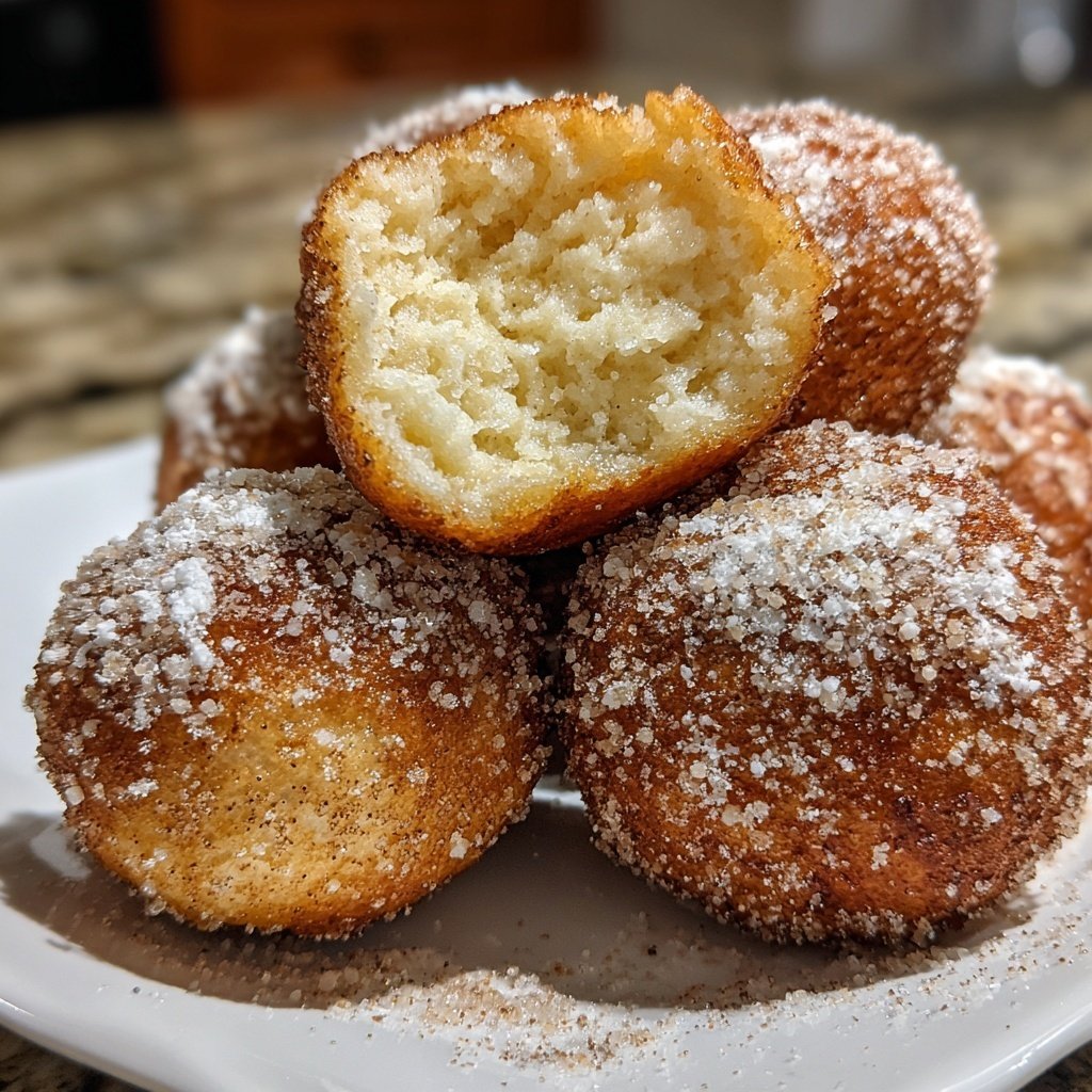 Quarkbällchen aus dem Airfryer ohne Zucker